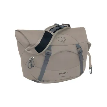 OSPREY Recycled Nylon Messenger Bag Crossbody Bag Shoulder Bag Unisex Khaki