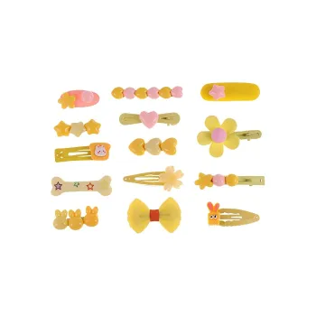Water Jade Alloy Hair Clips Women's