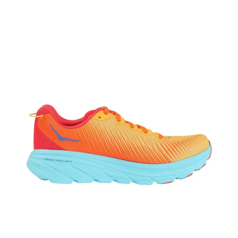 HOKA ONE ONE Rincon 3 Anti Slip Wear Resistant Low Top Casual Running Shoes Men's Orange-1
