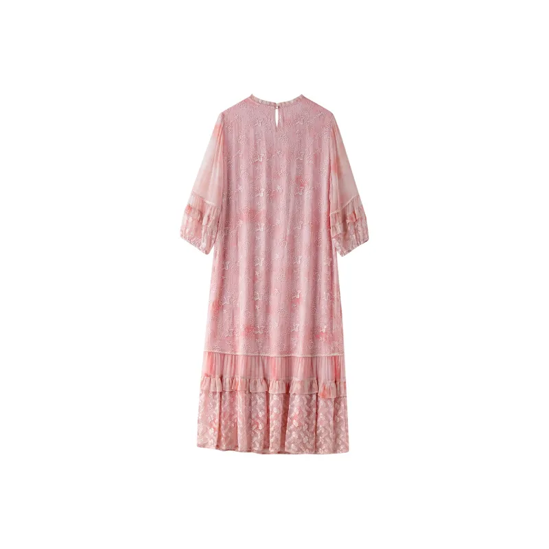 To The West Long Sleeved Dress Women's-1