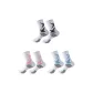 3 Pack (White Black+White Blue+White Pink)
