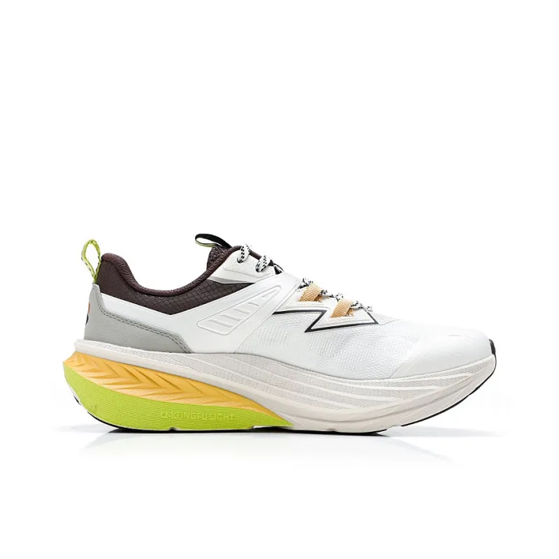 QIAODAN Anti Slip Wear Resistant Low Top Outdoor Shoes Men's White Brown-1
