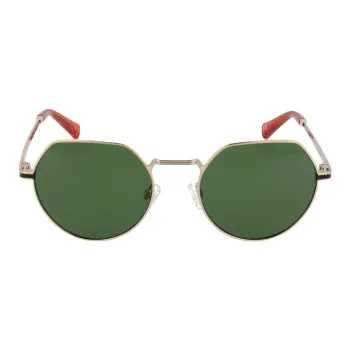 HAWKERS Metal Irregular Shape Sunglasses Unisex Gold