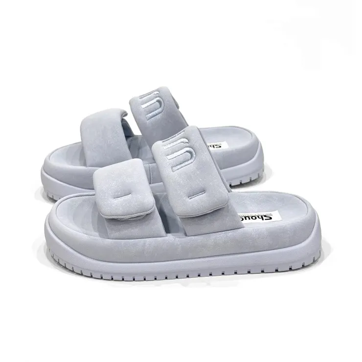 Shougu Rubber Sole Slip Resistant Slide Slippers Women's-1