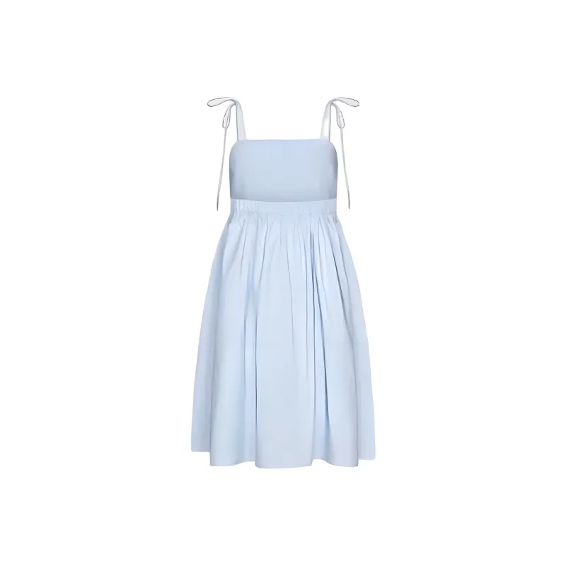 URBAN REVIVO Camisoles Women's Sky Blue-0