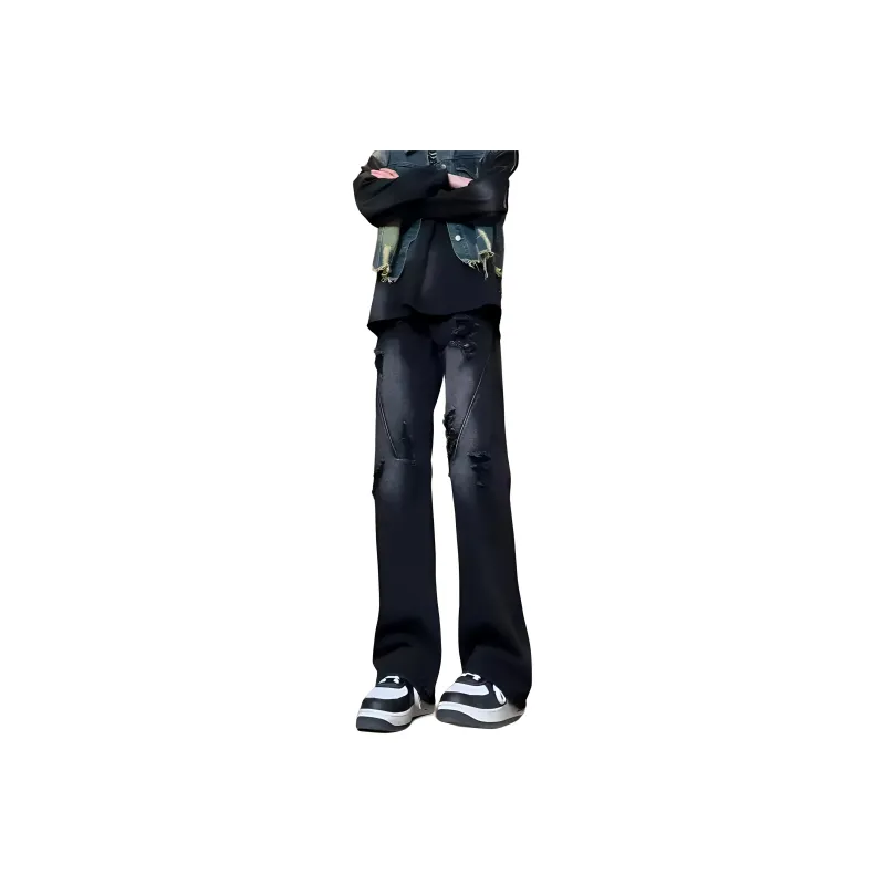 Menglaini Jeans Unisex-0