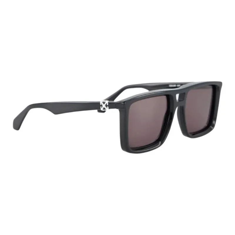 OFF WHITE Logo plaque Sunglasses-2