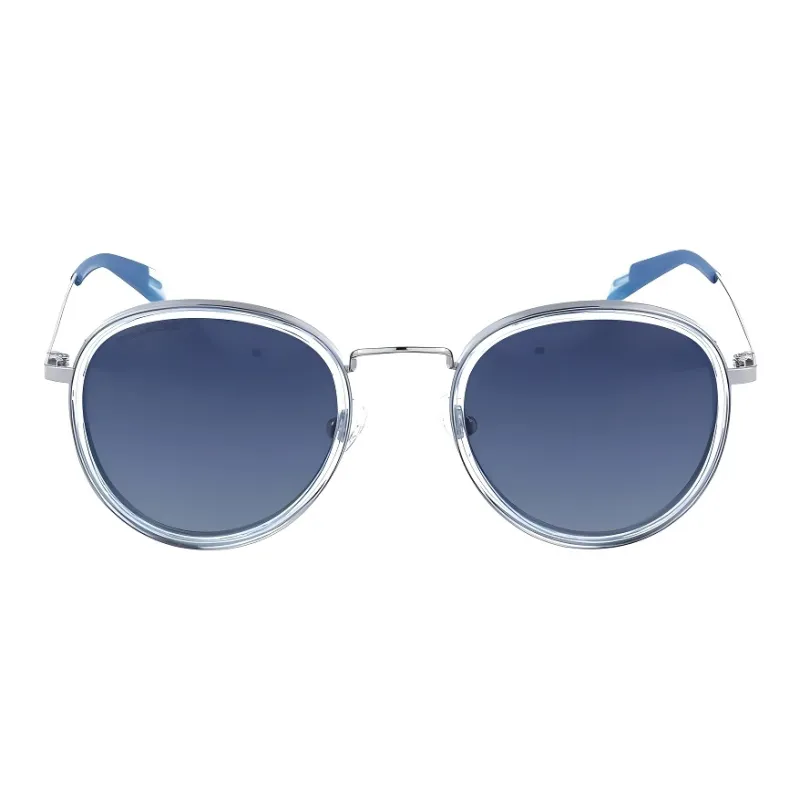 Mr Wonderful Metal Round Sunglasses Women's Transparent-1