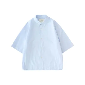 Studio Nicholson Shirts Men Sky Blue