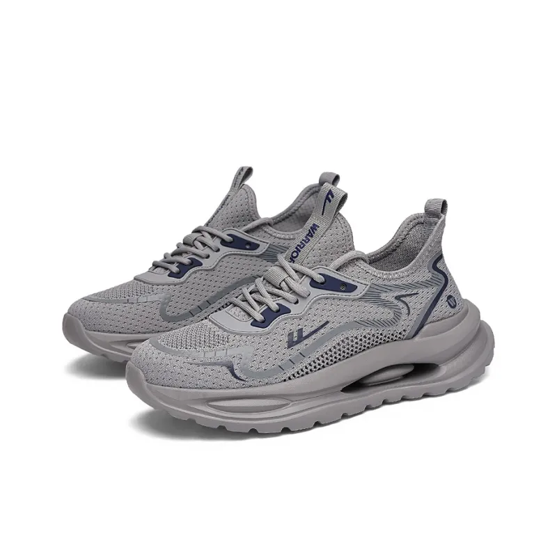 Warrior Abrasion Resistant Breathable Height Increasing Low Top Casual Running Shoes Men's-7