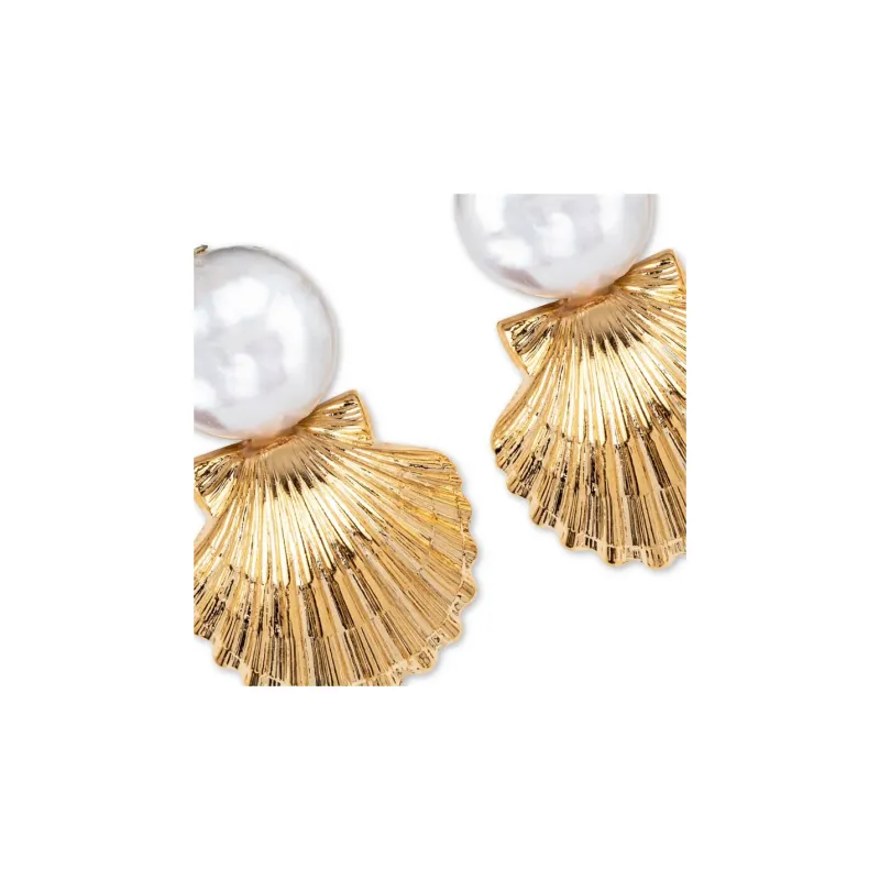 Jennifer Behr Steel Earrings Women's Gold-1