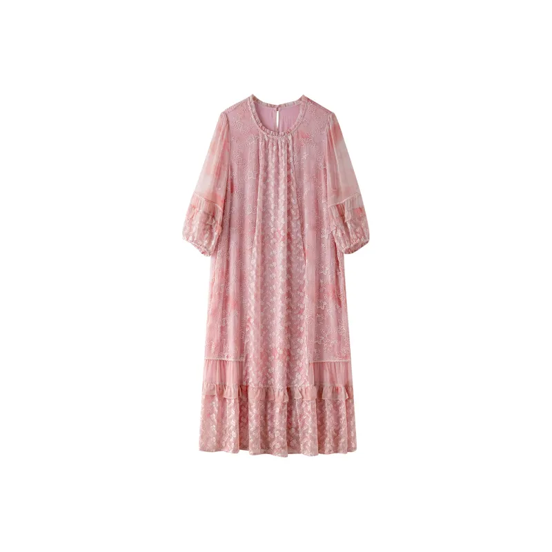 To The West Long Sleeved Dress Women's-0
