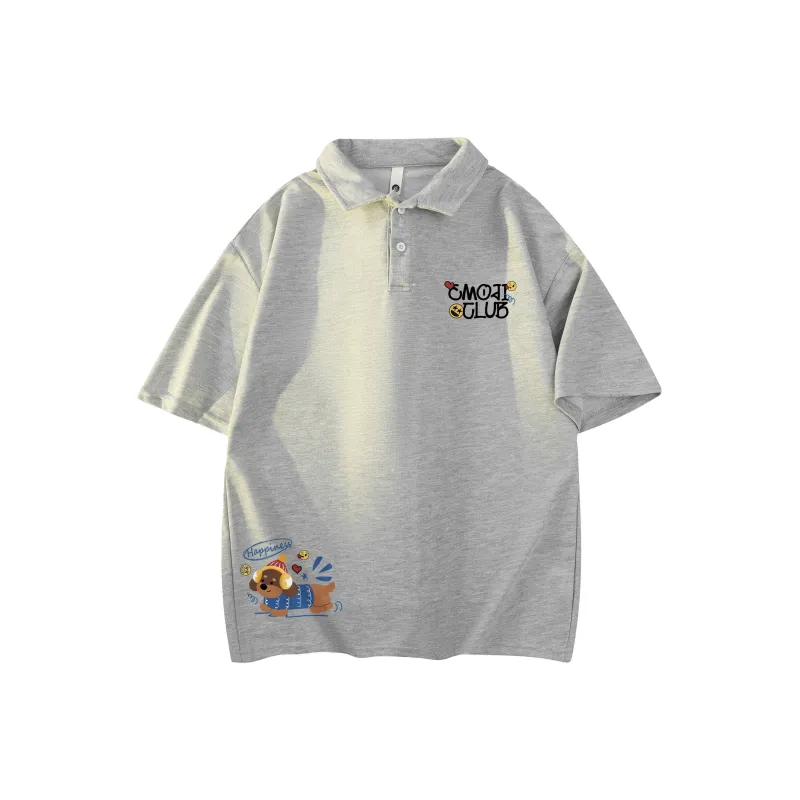 Emoji Polo Shirts Unisex-10