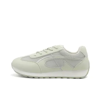 DEERWAY Abrasion Resistant Breathable Low Top Casual Shoes Women's Light Green