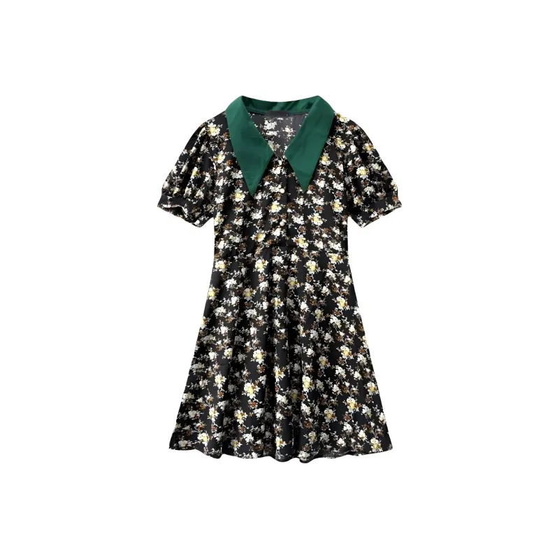 DOKZB Short Sleeved Dress Women's-0