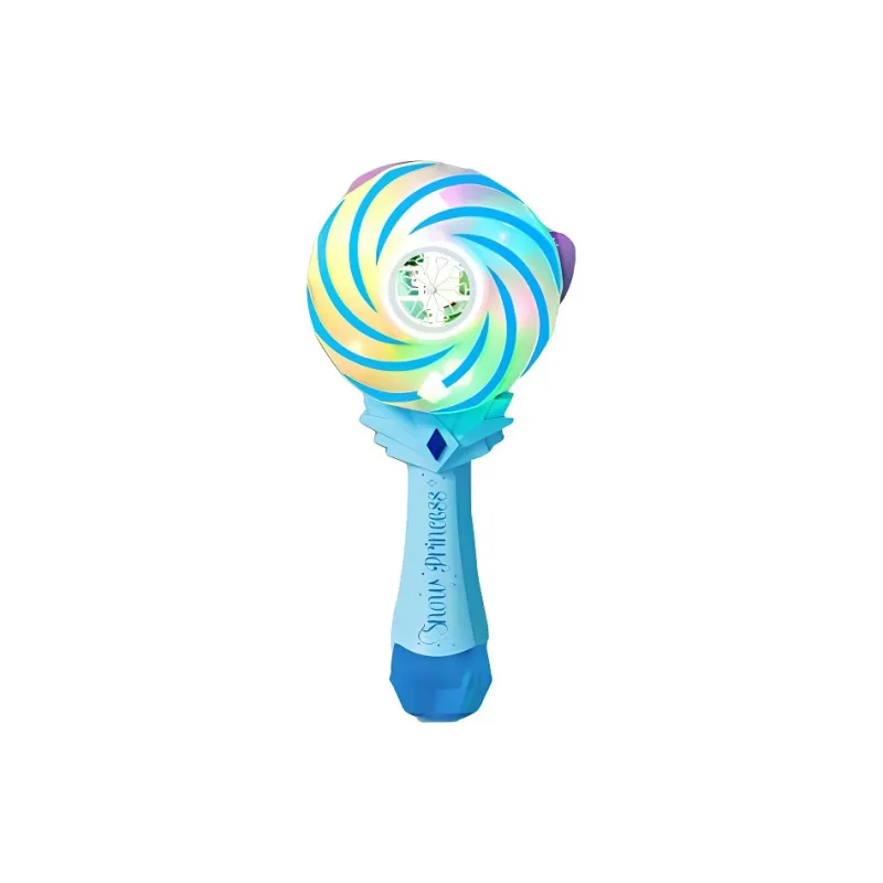 LUMINANCE Princess Style Car, Light Up Magic Wand, Fully Automatic Toy Bubble Machines-2
