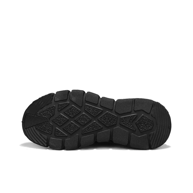 OUGLEMEN Slip Resistant And Abrasion Resistant Coverage Low Top Casual Shoes Men's Box-4