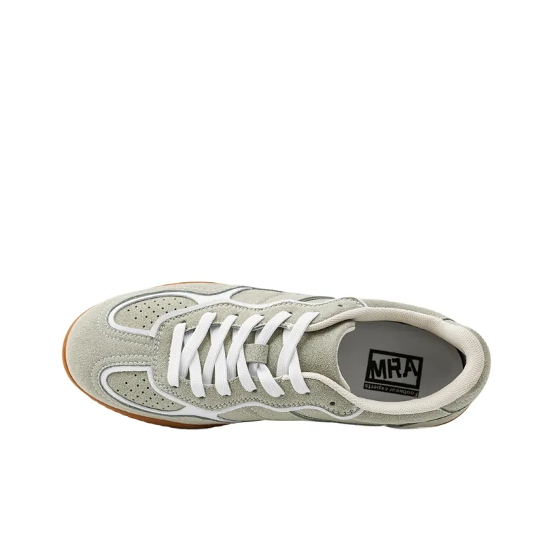 MR.A Low Top Skateboard Shoes Unisex Light Green-2