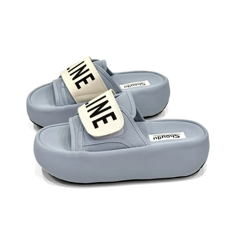 Shougu Rubber Sole Slip Resistant Slide Slippers Women's-5