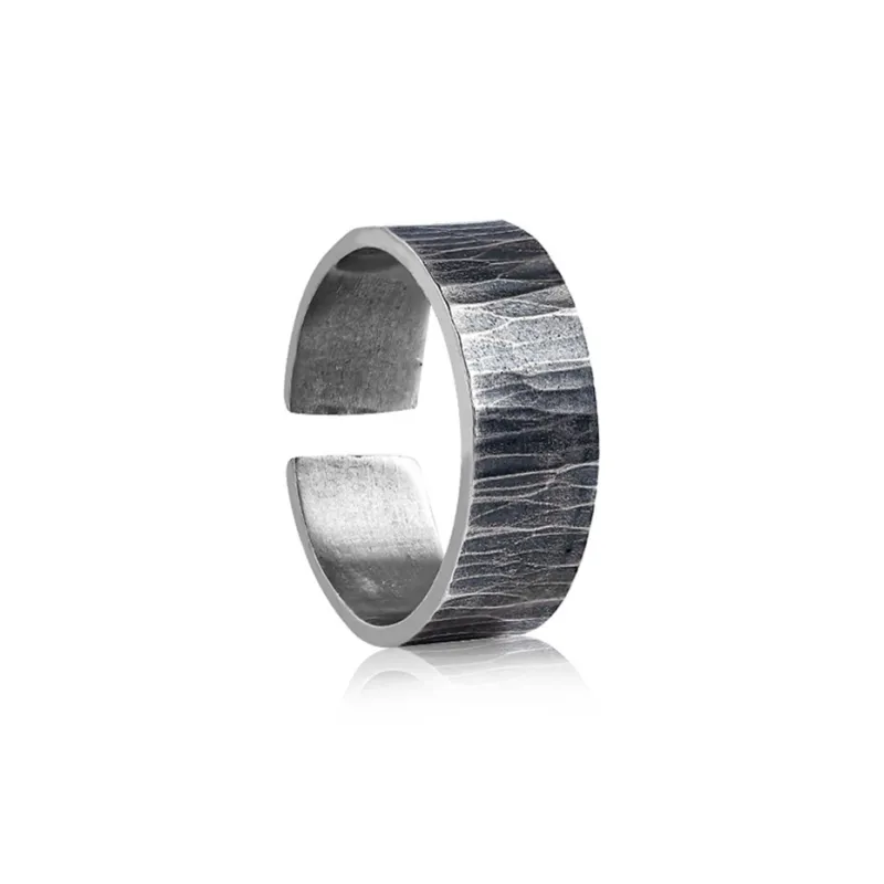 Cuud 925 Sterling Silver Rings Men's-5
