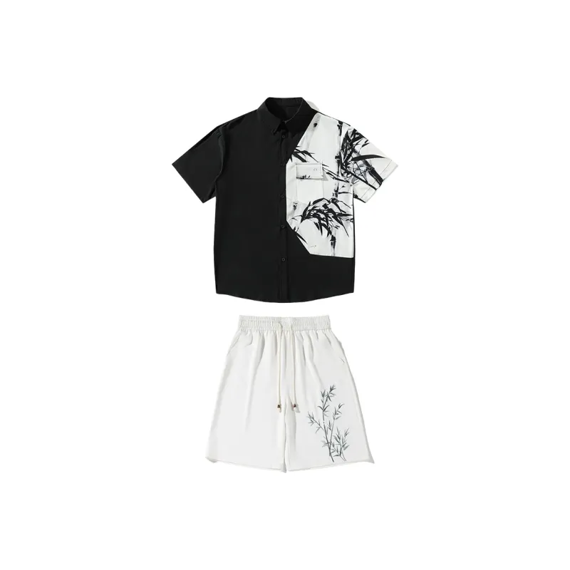 NEAR HERE Shirt Matching Set Unisex-36