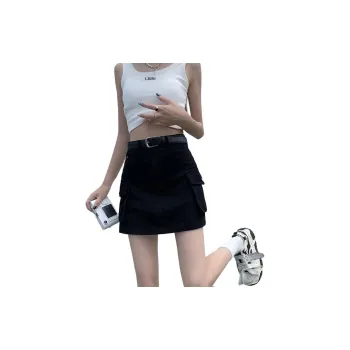 YINLEI Cargo Short Skirts Women's