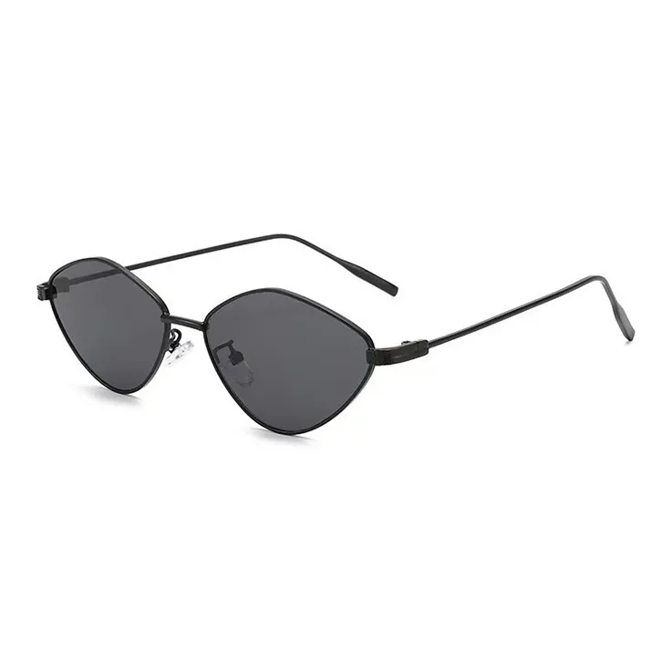 YUZHAOLIN Metal Irregular Shape Sunglasses Unisex-0