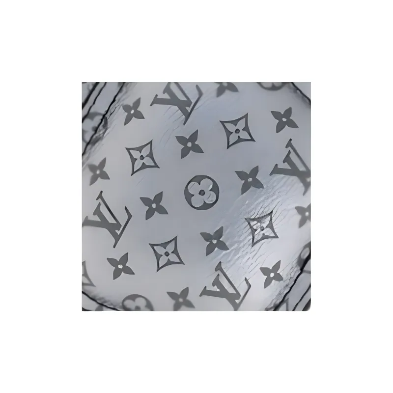 LOUIS VUITTON Crab Leather Bag Accessory Women's Silver-3