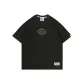 Charcoal Gray Decoration Style Logo Short-Sleeved Shirt