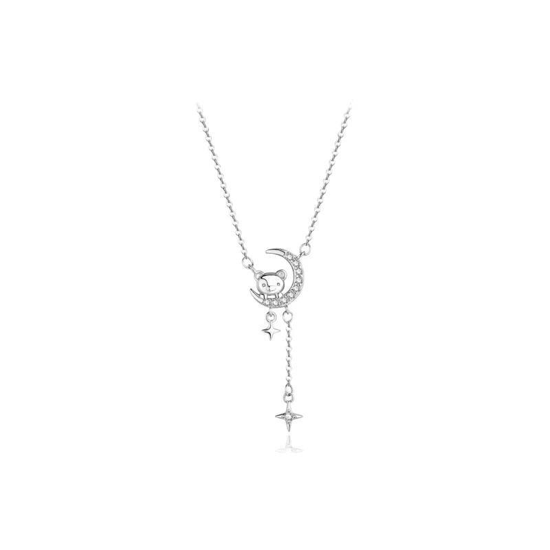 WANLIACC S999 Fine Silver Necklaces Women's-0