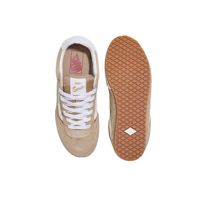 Vans Super Lowpro Anti Slip Wear Resistant Low Top Casual Shoes Unisex Brown-3