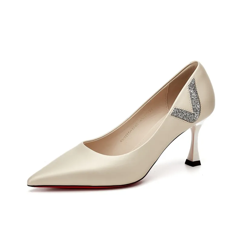 Rich Birds Slim Heel High Heels 7cm Women's-6