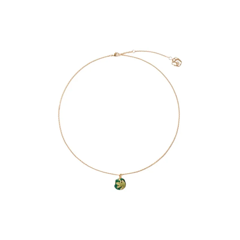 Burberry Brass Necklaces Women's Gold-1