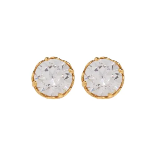 Kate Spade Metal Stud Earrings Women's Gold
