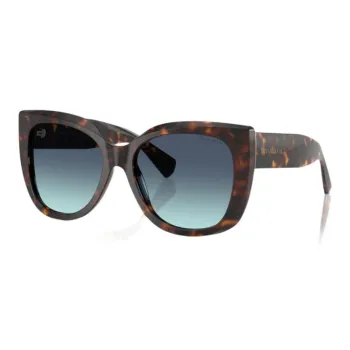 TIFFANY & CO. Acetate Cat Eye Sunglasses Women's Tortoiseshell