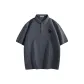 [Sorona]Smoke Gray (Hb Geometric Embroidered Chest Logo)