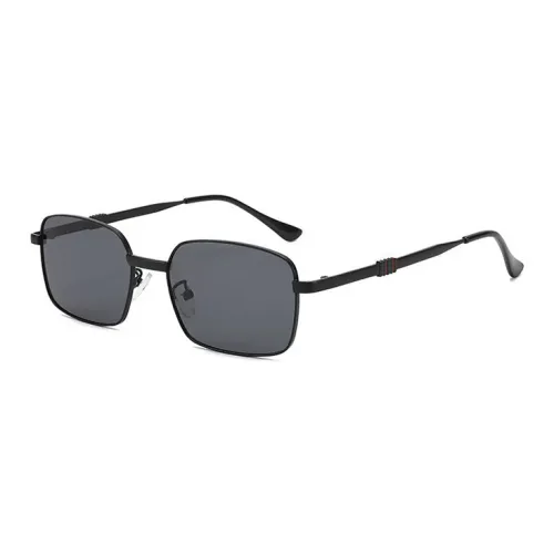 YUZHAOLIN Metal Plastic Rectangular Sunglasses Unisex