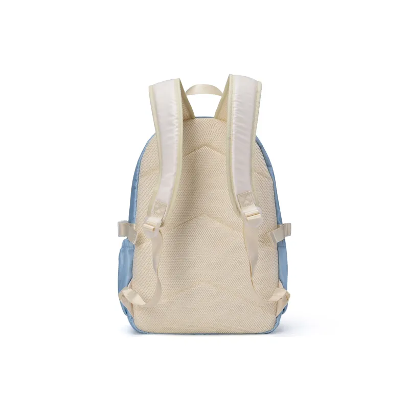 DRACONITE Polyester Students Backpack Unisex Cerulean White-2