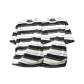 2 Pack[Black White Stripes]