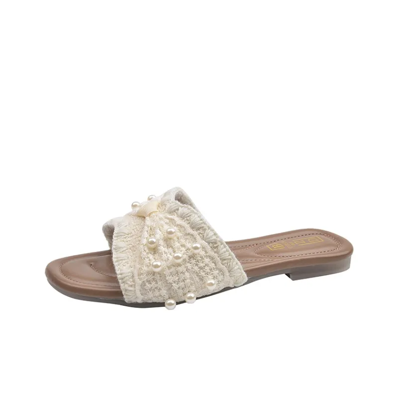 WUJI Rubber Sole Slip Resistant Abrasion Resistant Slide Slippers Women's-10