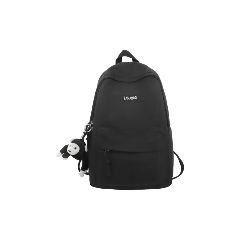 Wolfhorse Nylon Backpack Regular Unisex Black/Gray-0