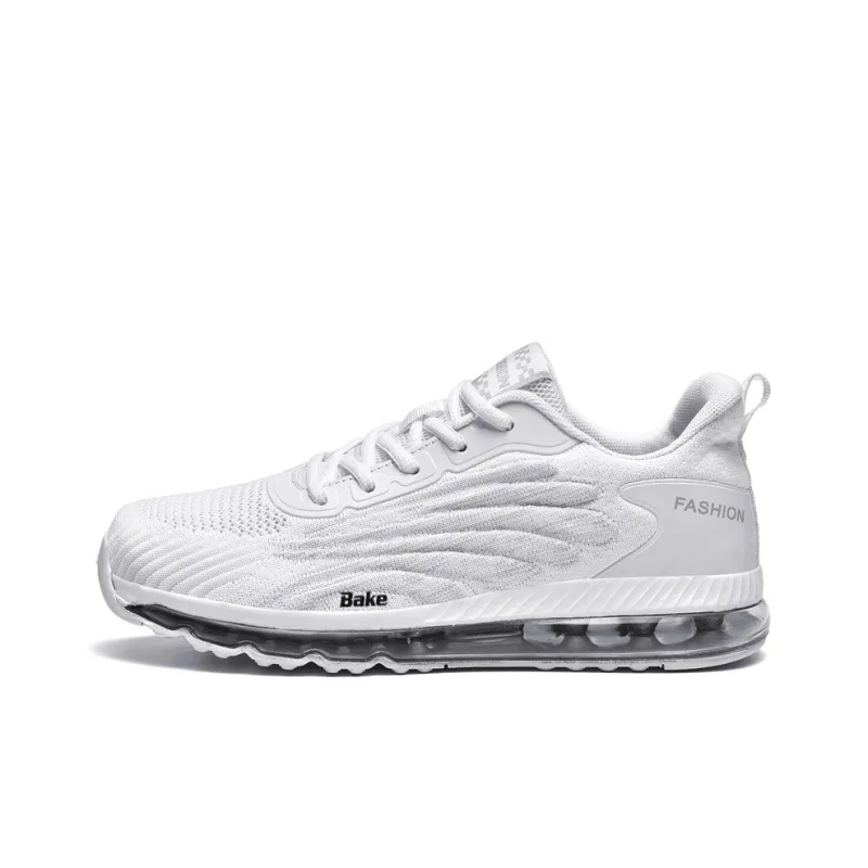 BAKE Lightweight Rebound Low Top Casual Physical Fitness Test, Physical Exam, City Commute Running Shoes Men's-10