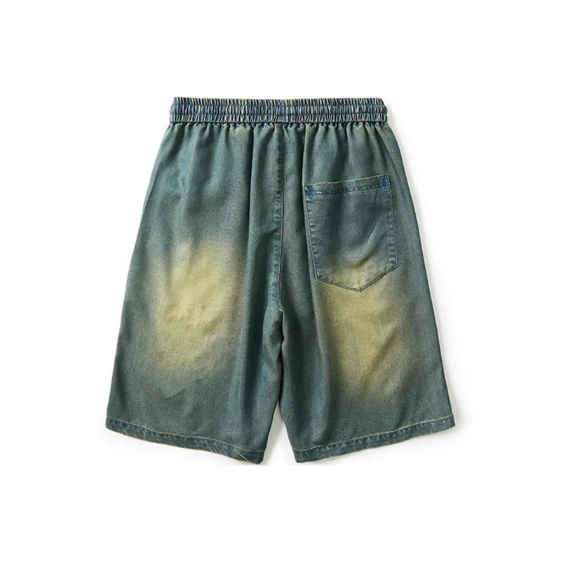 LIGHTNING MONSTER Denim Shorts Unisex-8