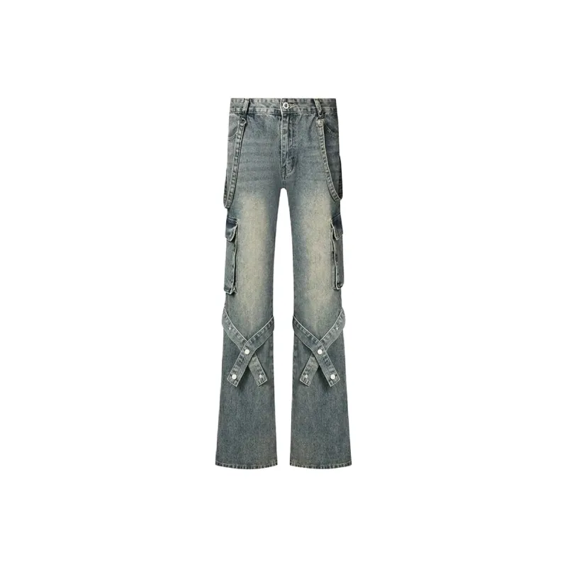 WHELVE Jeans Unisex Blue-0