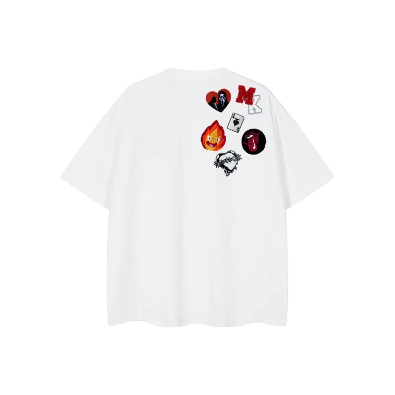FAIRWHALE Short Sleeved T Shirts Unisex-5