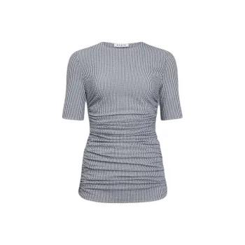 Alaia Regular T Shirt Women's Black White