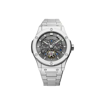 GAIDU Explorer Collection Automatic Mechanical Movement Steel Strap Watch Men's Watches Black Dial