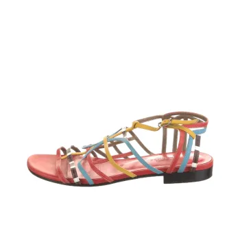 HERMES Roman Sandals Women's Red