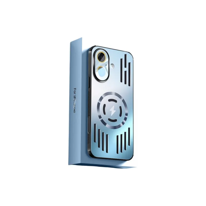 Yoobao Metal Impact Resistant Magnetic Phone Cases Compatibility  IPhone 16 Pro/Apple 16 Pro Max/16e Trendy And Cool-15