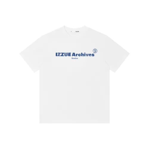 Izzue 남녀공용 티셔츠